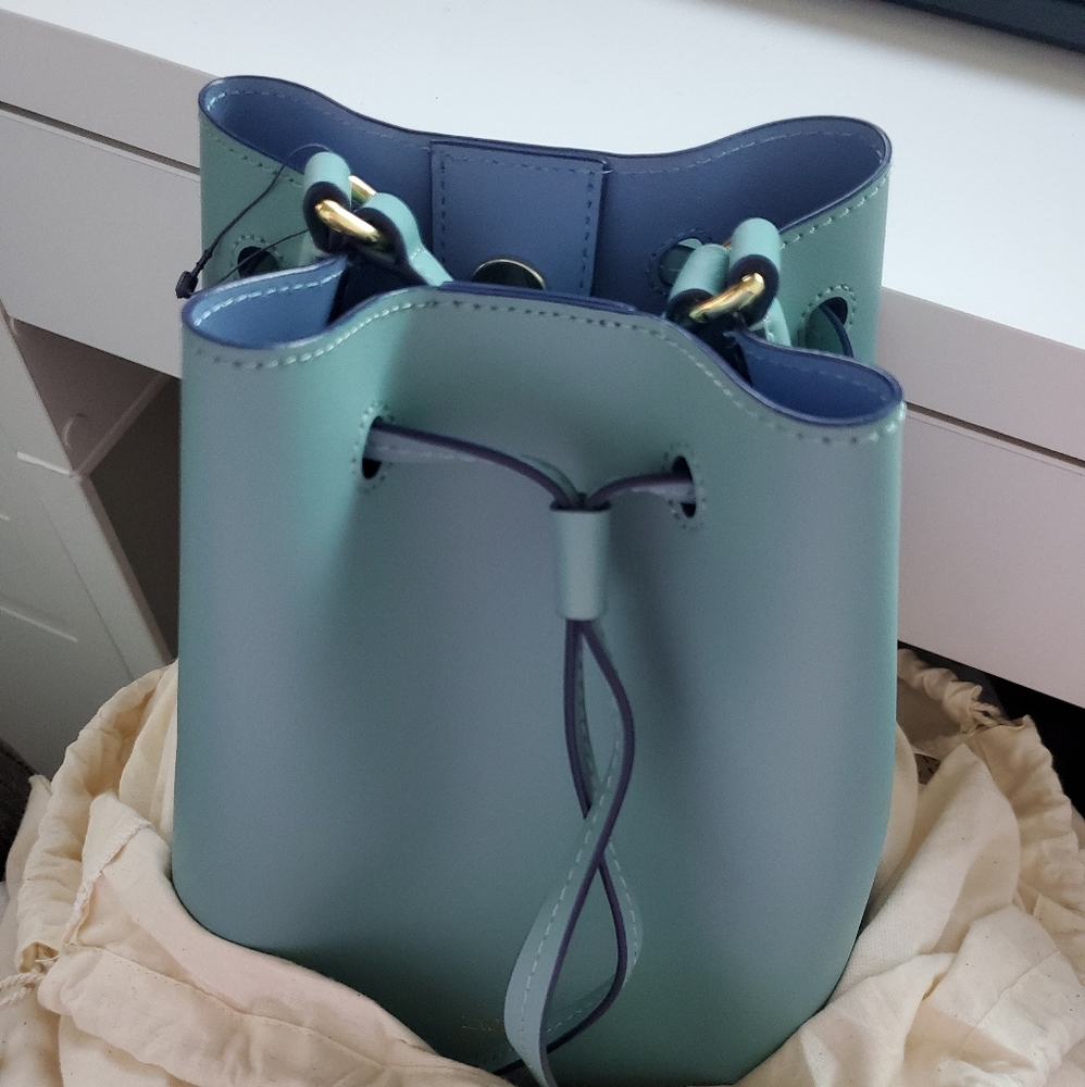 Ralph Lauren Blue Bucket Bag